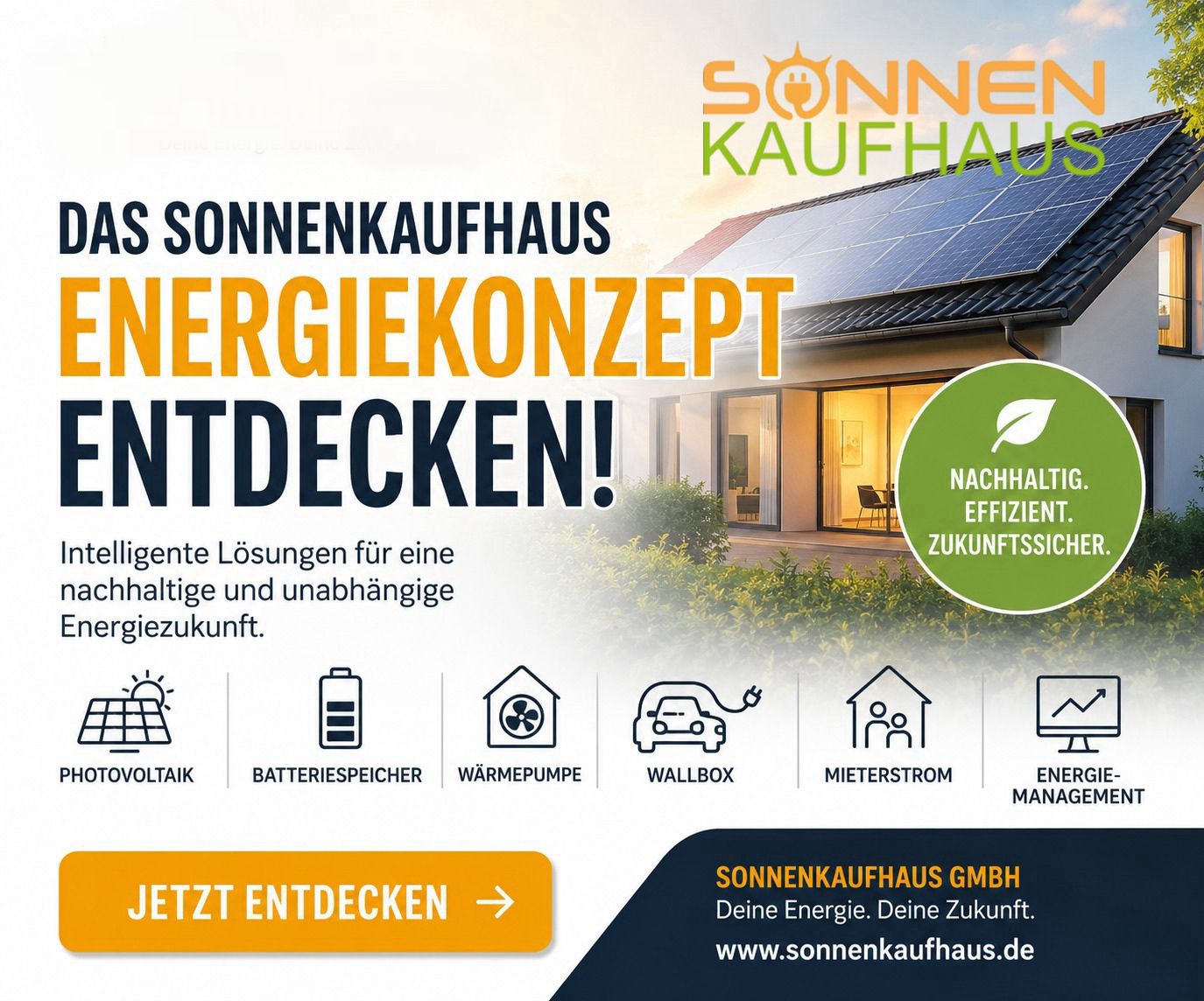 Photovoltaik, Solar Wärmepumpe Wallbox